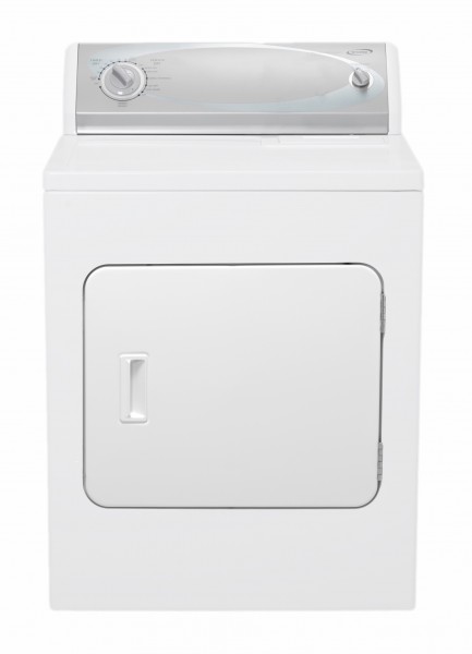 CED126SBW Crosley Extra Large Capacity Electric Dryer
